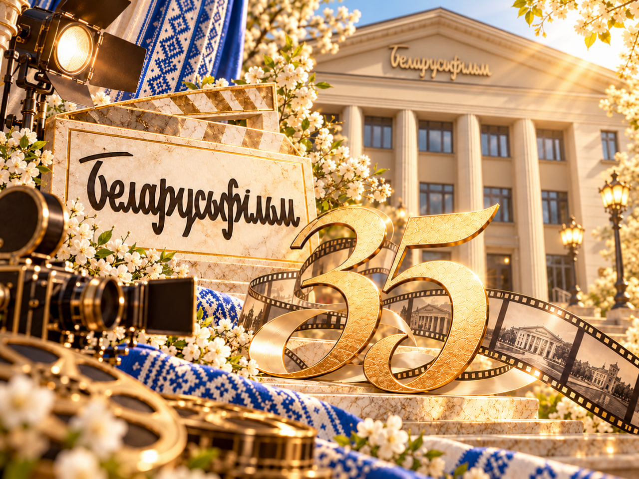 Віншаванне ад Нацыянальнай кінастудыі "Беларусьфільм"